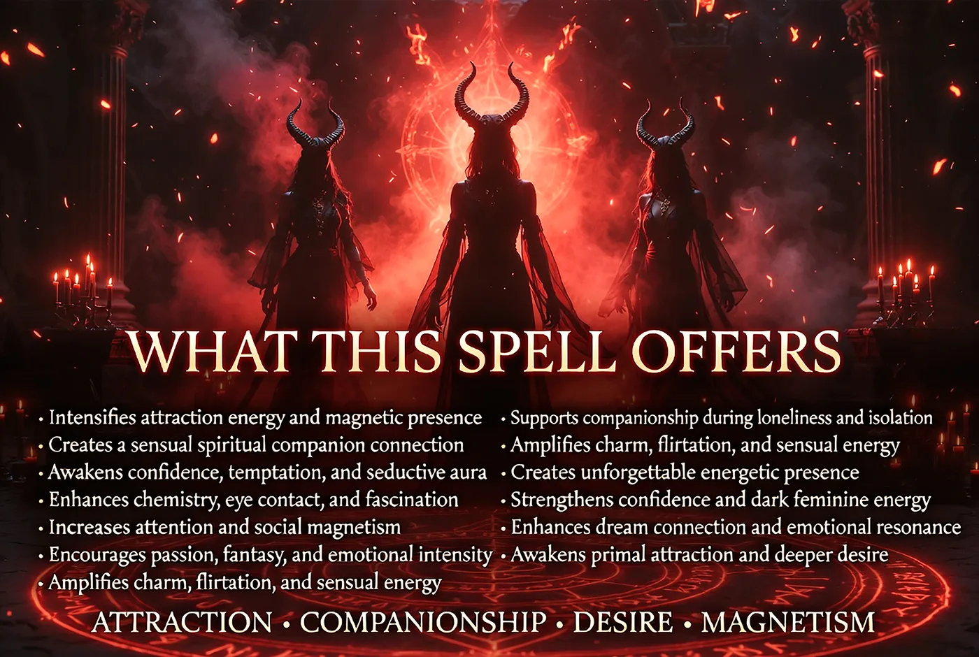 Succubus Wife Spell & Companion Binding image for private custom spell work.